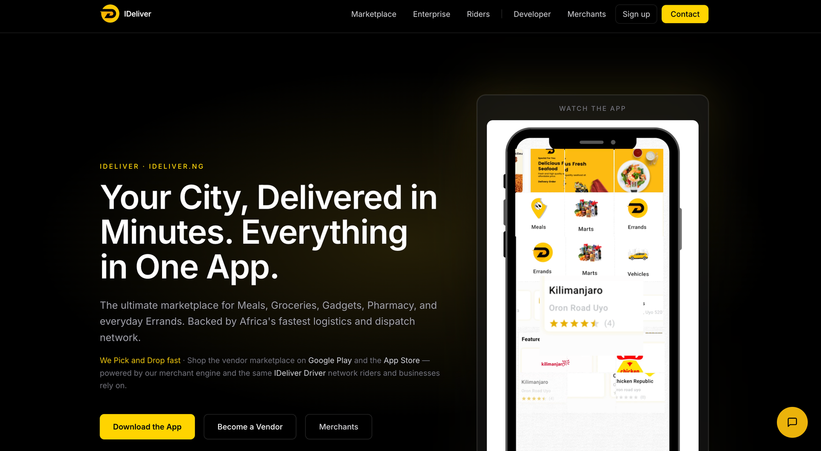 IDeliver logistics